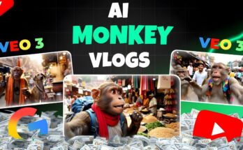How to Create Viral Monkey Vlogs Using VEO-3