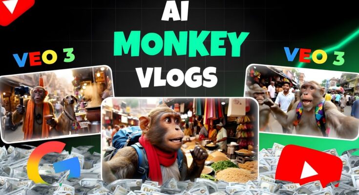 How to Create Viral Monkey Vlogs Using VEO-3