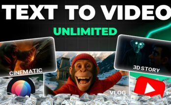 Best Text To Video AI Generator | How to Make AI Videos for Free with Unlimited Usage